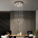 Modern Pendant Ceiling Lamps Suspension Lighting Living Room Pendant Lamp for Kitchen Over the Table Crystal Chandelier Pendants 4