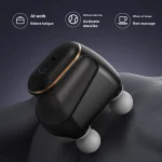 Portable Fascia Gun Muscle Massager Gun Four-head High Frequency Neck Shoulder Waist Massage Machine Professional Fascia Massage 3