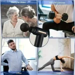 Fascial Machine Muscle Relaxation USB Mini MassageGun Vibration Gun Massage Fitness Equipment NeckGrasping Fascia Gun 4