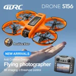 NEW S156 RC Drone 2.4G 5G WIFI Professional 8K Aerial Photography Remote Control Aircraft HD Dual Camera Quadcopter Boy Toy Gift
