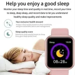 Multifunctional Smart Watch Men Women Bluetooth Connected Phone Music Fitness Sports Bracelet Sleep Monitor Y68 Smartwatch D20 2