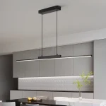 Pendant Light Modern Simple Dining Room Light For Wall Kitchen Long Chandelier Living Room Pendant Lamp Home Decoration Lighting 4