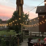 110V/220V Outdoor String Lights LED G40 Festoon Fairy Patio Garland Lamp Wedding Street Camping Garden Party Decoration Lights 5