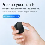 Mouse Ring Remote Control with Touchpad,Smart Automatic Screen Clicker Device，Continuous Clicker，Scrolling Ring Remote Control S 3