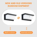 Led Outdoor Wall Light Waterproof IP66 Motion Sensor Led Outdoor Lighting Porch Lights Balcony Garden Lights Outdoor Wall Lamp 6
