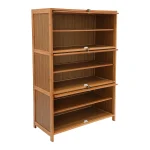 70/80cm Shoes Storage Organizer Free Standing Shoes Shelves Cabinet Shoe rack with Doors 5