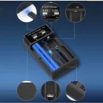 USB LCD Battery Smart Charger 1 / 2 Slots Dual For 18650 3.7V Rechargeable Lithium Battery For 1.2V NI-MH AA / AAA Battery 4
