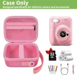 (Box Only) Kids Instant Print Camera Case Compatible with Gofunly Camera, Digital Camera Bag for Esoxoffore/ for LETSHAHA 2