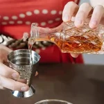 1pc 75ML Stainless Steel Measuring Cup Cocktail Tools Mixing Drink Accessories Three Scale Wine Measuring Cups For Home Party 2