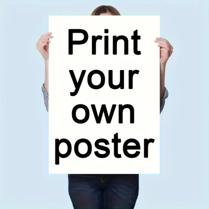 Personalized Custom Canvas Prints Photo Custom Poster for Family Life Pets anime Birthdays Weddings Scenery Home Decor Gifts