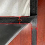 Customized 100% Blackout Curtain Self-adhesive Portable Travel Window Shades For Living Room Bedroom Home Window Film Cloth 5