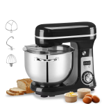 BioloMix Kitchen Food Stand Mixer, Blender, Quiet Motor, Cream Egg Whisk, Whip Dough Kneader, 6-Speed, 1200 W, 6 L, DC
