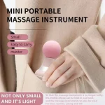 Mini Portable Massage Gun Deep Tissue Percussion Handheld Muscle Massager for Athletes Body Back Pain Relief 5
