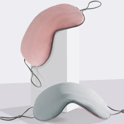 Sleeping Eye Mask Korean Style Ice Silk Warm And Cool Dual Use Adjustable Travel Light Blocking Breathable Eye Mask