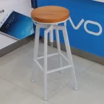 Industrial Swivel  Bar Stools ,Wrought-iron Bar Chair,Household Lift Bar Chairs,Solid Wood High Chair,High Bar Stools 4