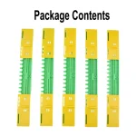 5Pc Plastic Beehive Door Beekeeping Beehive Box Door/Anti-Escape Hive Gate Sheet Nest Spacer Bee Box Entrance Beekeeper Tools 6