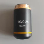 195 Achromatic Objective 4X 10X 20X 40X 60X 100X High Quality Microscope Objective Lens RMS 20.2mm Optical Objective Parts 4