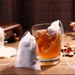300/50PCS Disposable Tea Bags Non-woven Fabric Drawstring Tea Infuser Spice Loose Tea Coffee Seal Filter Mesh Bag Kitchen Tools 5
