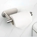 No Punching Wall Mounted Toilet Paper Holder Rustproof Anticorrosion Stainless Steel Bathroom Kitchen Roll Paper Toilet Holder 4