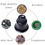 Watch Repair Tool Watch Repair 5 to 20 Times Magnifying Glass Goggles Goggles Watch Repairing Magnifying Glass Set 4PCS 3