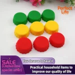 6/12/24Pcs Silicone Beer Bottle Caps Bar Home Brewing Wine Making Barware Cover Bottle Cover  Soy Corktail Lid Candy Colors 2