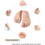 1/2Pc Two Toe Separator Hallux Valgus Bunion Corrector Orthotics Feet Bone Adjuster Thumb Straightener Pedicure Foot Care Tools 5