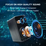 Herdio 3.5'' Passive Outdoor Speakers Wired Waterproof 200W 3 Way Premium Mountable Wall Mount Speakers For Patio Marine Boat 2