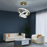 French luxury crystal chandeliers Hall living room Led ceiling lamp pendant ceiling light Room Kitchen Dining table decoration ﻿ 6