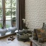 5-20pcs 35*35cm Ceiling 3d Home Bedroom Decor Background Wallpaper Peel Stick Waterproof Decoration Wall Stickers Anti-collision 2