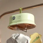 Wall-Mounted Clothes Dryer with Hot Air Circulation, Rainy Day Garment Drying System, No Installation Required 5