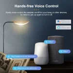 Tuya Smart Micro USB Adaptor Switch 5V, WiFi Mini USB Power Adaptor Compatible with Alexa Hey Google for Home Automation 3