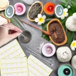 240PCS Candle Wick Stickers Heat Resistance Double-Sided Stickers with The Little ‘‘Tail’’ Adhere Steady in Hot Wax Wick Sticker 4