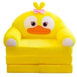 Children'S Two-In-One Multi-Layer Folding Sofa Plush Cartoon Sofa Kindergarten Baby Chair Multi-Functional Children'S Cushion 4