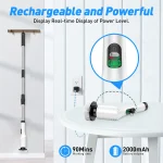 TINSOL 9-in-1 Multi-Function Electric Cleaning Brush Cordless Rotary Cleaning Brush Handheld Retractable Digital Cleaner 4