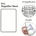 Full Page Large Sheet Magnifier Magnifying Glass Reading Aid Glass Page Magnifying Lens Reading Magnifier 4