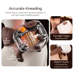 Bionic Pressure Neck Massager Back and Shoulder Massager Electric Kneading Neck Deep Massage Muscle Relax 4