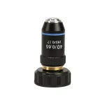 195 Black Achromatic Objective 4X 10X 20X 40X 60X 100X High Quality Microscope Objective Lens RMS 20.2mm Objective Parts 5