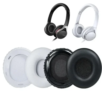 1 Pair EarPads for SONY MDR-10RC 10RC Earphone Sleeves Sponge Earmuffs Ear Cotton Headset Accessories
