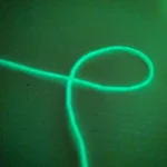 2023 Novel Functional Yarn Glow In The Dark Polyester Luminous Chunky Yarn 2mm for Hand Knitting Carpet Sweater Hat Wool Yarn 6