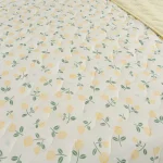 New Floral Print Spring Summer Quilt Soft Comfortable Quilted Quilts Single Double Blanket for Bed Comforter Knitted Thin Duvet 4