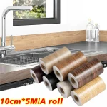 1pc 5m Self-adhesive Wall Trim Line Skirting Border Waterproof Baseboard Wallpaper Sticker For Living Room Home Decoration 4