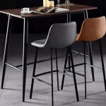 Luxury Office Bar Chair, Scratch resistant Outdoor European Bar Chair, Living Room Design, Taburetes Altos Cocina Home Furniture 4