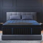 12"Gel Memory Foam Hybrid Pocket Spring Mattress Twin Full Queen King Bed Mattress In A Box, Medium Firm Motion Isolation 2