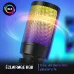 FIFINE USB Condenser Gaming Microphone, for PC PS4 PS5 MAC with Pop Filter Shock Mount&Gain Control for Podcasts ,Ampligame A6V 6