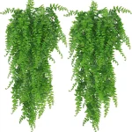 1/2PCS Green Artificial Plants Christmas Home Garden Bedroom Balcony Desktop Table Bonsai Wedding Party Decor Fake Plastic Grass