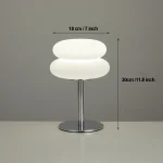 Table lamp bedroom room lamps  USB Plug LED mushroom table lamp Living room dining room ambient lighting(Not glass) 6