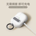 Protective Case For Airpods 4 Cover Luxury Earphone Cover Case For Apple Airpodspro 2 3 1/2 Air Pods Pro Shockproof With Hook﻿ 3