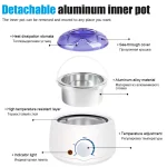 500ml Hair Removal Wax Melting Machine Wax-melt Epilator Quick Heater Wax Melting Pot Hair Removal Wax Beans Waxing Machine 6
