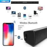 HOMEFISH Wireless Bluetooth Sound bar Speaker System Super Power Speaker Surround Stereo Home Theater TV Projector 4