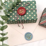 Merry Christmas Snowflake Reindeer Seal Wax Stamps Copper Brass For DIY Scrapbooking Wax Sealing Stamp Envelope Decoration 2